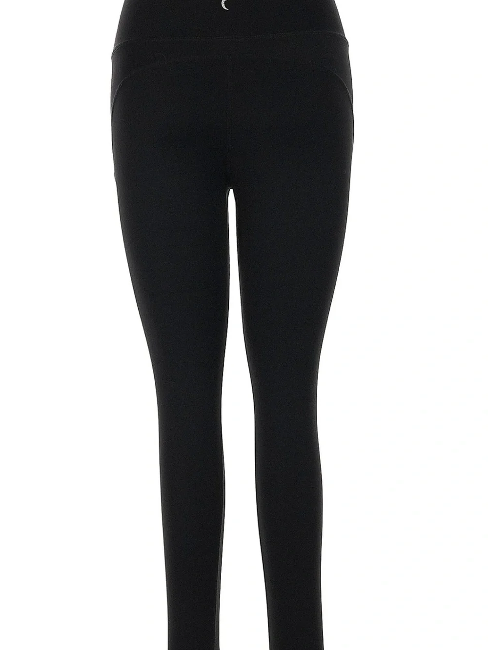 ZYIA Black Moto High-Waist Leggings